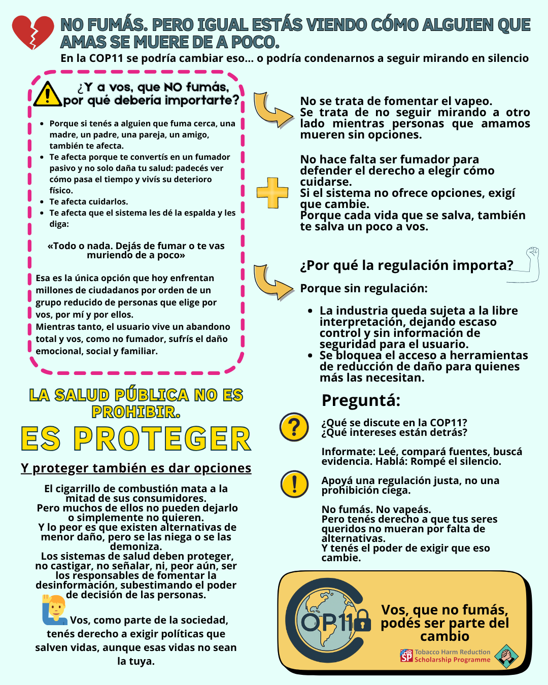 Portada de No mires a otro lado: COP11